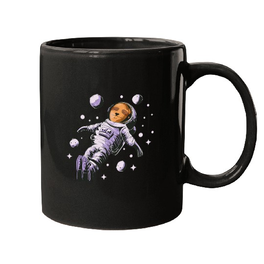 Discover Astronaut Job Relaxing Moon Angels Astronaut Astral Cosmic Design Space Mugs