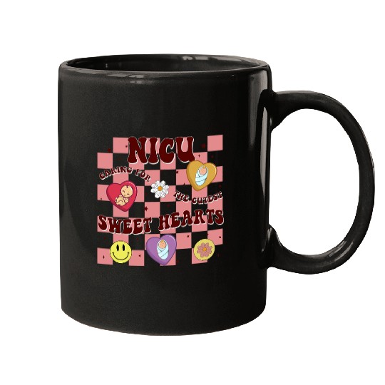 nurses Job Caring For The Cutest Sweethearts Valentines Day NICU nurses Mugs