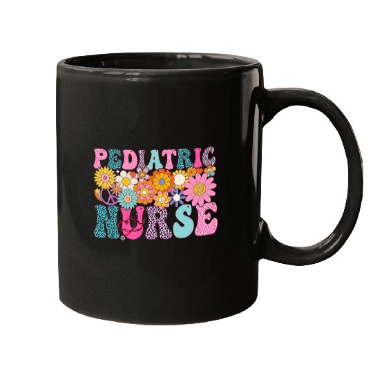 nurses Job Pediatric nurses Week Groovy Appreciation Day For Women Mugs