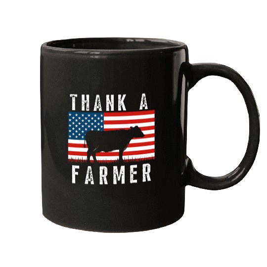 Cow Pet Thank A Farmer American Farmers homessteader Daisy Cattle Mugs