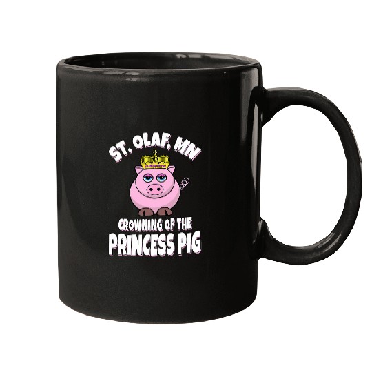 Pig Pet St Olaf Minnesota Crowning The Princess Mugs