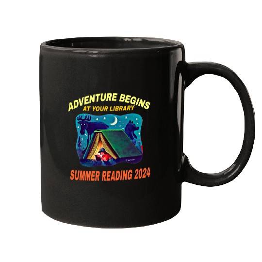Book Fun Adventure Begins At Your Library Summer Reading Program 04 05 Mugs