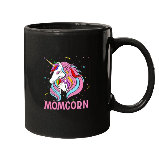 Unicorn Pet Momcorn Mom Daughter Unicorns Mothers Day Mugs