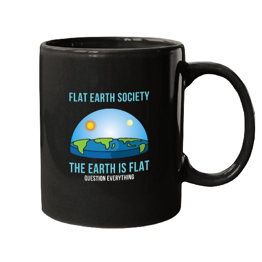 Flat Earth Society 2Flat Earth Map Model Globe 21 Mugs