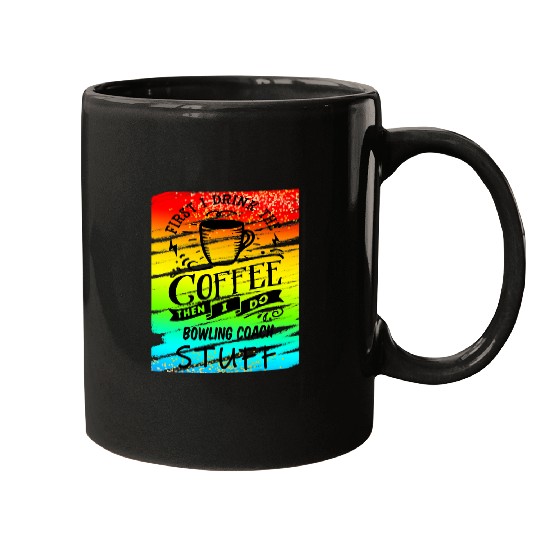 Sport Bowling Coachs Coffee Mugs