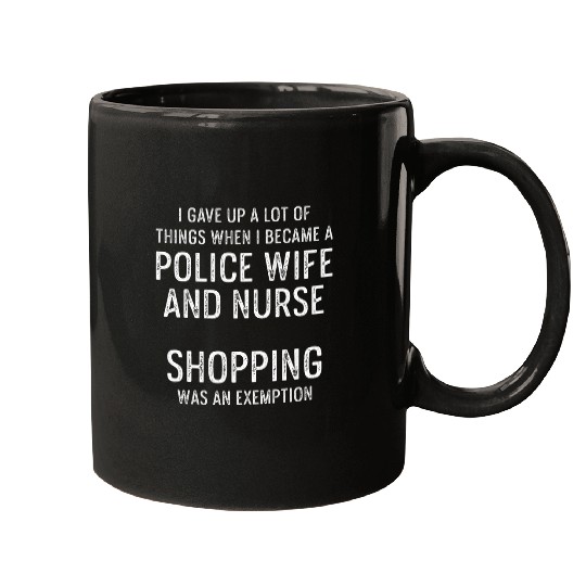 nurses Job Police Wife nurses Life RN Mom 1 Mugs