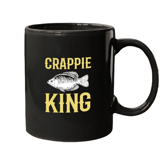 Fishing Fun Crappie King Crappie Fishing Hunting Mugs