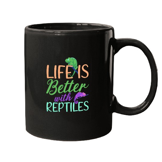 Chameleon Pet Iguana Chameleon Lizard Reptile Animal Lover Mugs