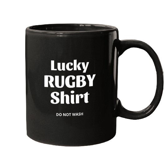Sport Rugby Lucky Rugby Do Not Wash Funny Good Luck Rugby Mugs