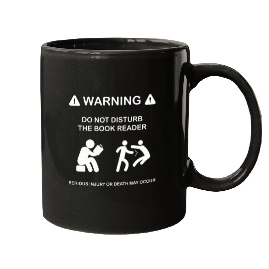 Book Fun Do Not Disturb Funny Book Mugs