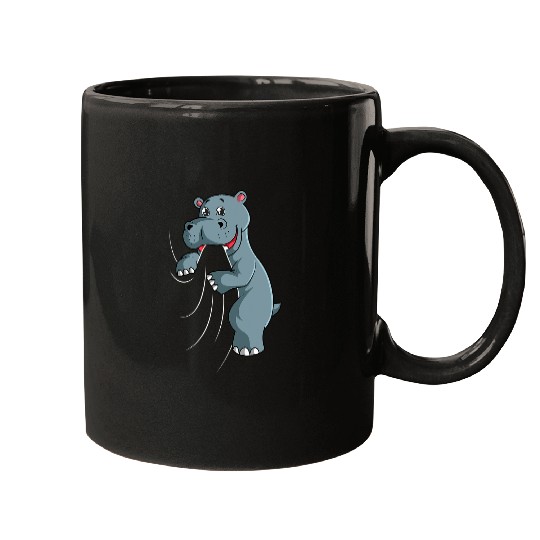 Hippo Pet Hippopotamus Kids Girl Boys Women Mugs