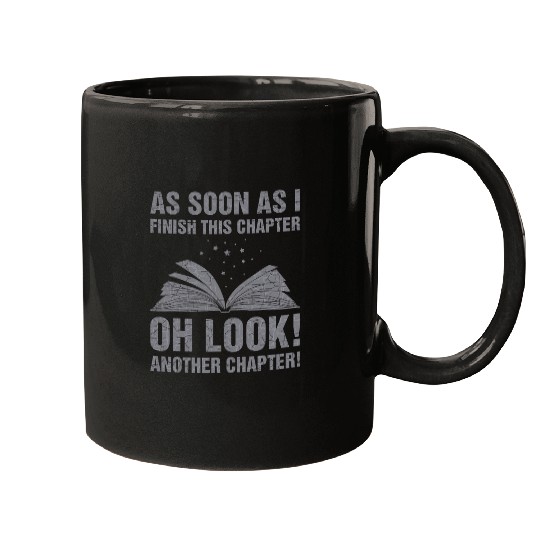 Book Fun Reading Literature Fun One More Chapter Bookworm Mugs