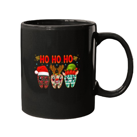 dentists Job Ho Ho Ho Christmas Dental Crew dentists Group Matching Mugs