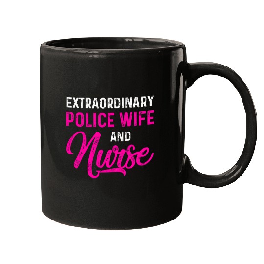 nurses Job Police Wife nurses Life RN Mom 21 Mugs