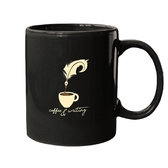Book Fun Writer I Author I Book Literature I Coffee And Writing Mugs