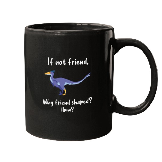 Dinosaur Pet Velociraptor Friend Shaped Cute Funny Raptor Paleo Dinosaur 1 Mugs