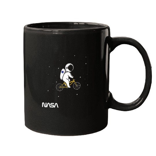 Astronaut Job NASA Astronaut Bicycle Worm Mugs