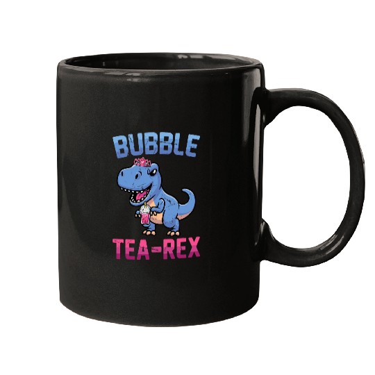 Dinosaur Pet Bubble TeaRex  Cute Milk Tea Mugs