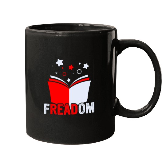 Book Fun Freadom I Read Banned Books Banned Books Week Librarian Mugs