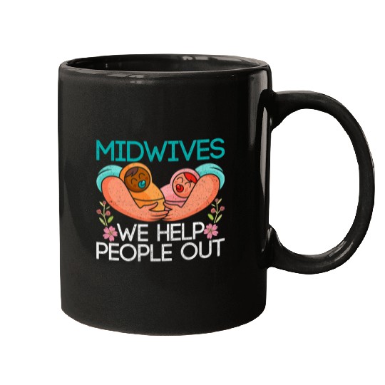 Doula Birthing Midwifery Baby Catcher Pregnancy Midwife Mugs