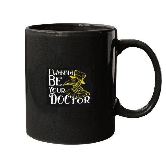 Funny plague doctor steampunk 2But did you try leeches Mugs