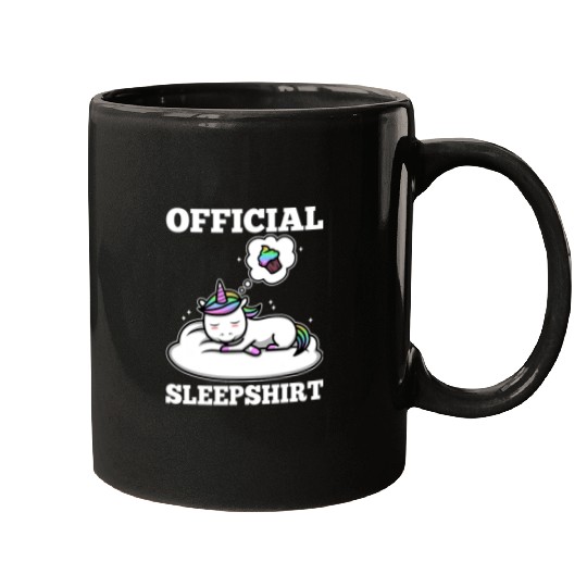 Unicorn Pet Official sleep Unicorn pajama Mugs
