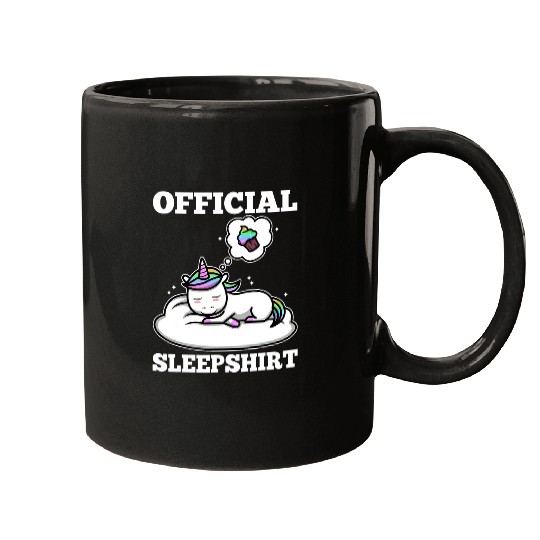 Unicorn Pet Official sleep Unicorn pajama Mugs
