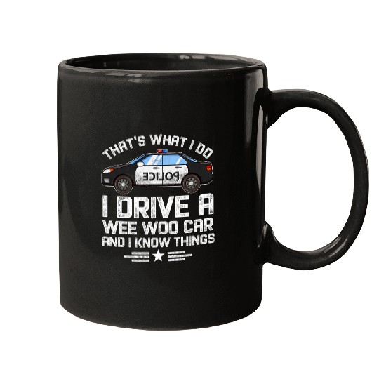 Funny Police Officer For Cop Law Enforcement Men Women Mugs
