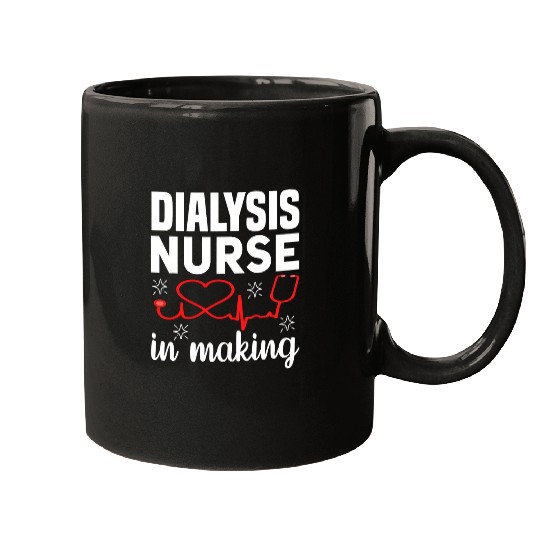 nurses Job dialysis Nursing Student essentials medicals Tee Mugs