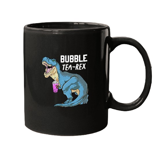 Dinosaur Pet Bubble Tea rexs Bobasaurus Boba Milk Tea Dino T rexs 1 Mugs