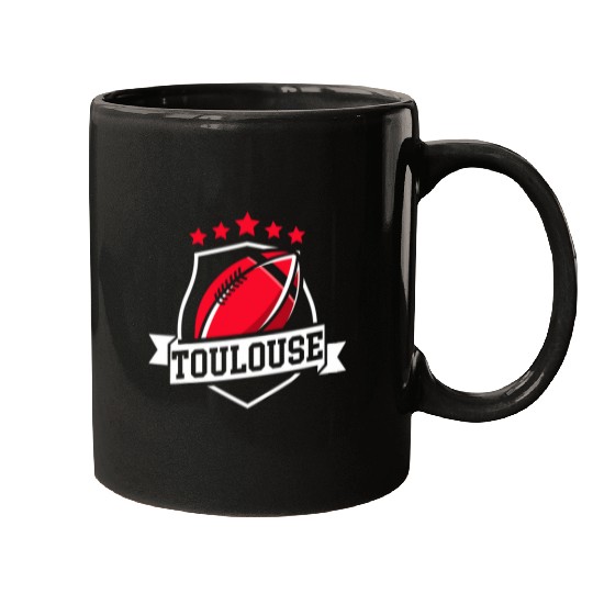 Sport Rugby 5 Star Toulouse Rugby Stadium Supporter Mugs