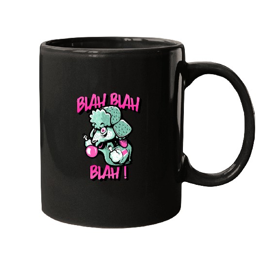 Sheep Pet Funny Blah Blah Blah Mugs