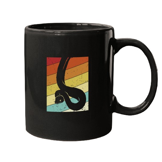 Python Pet Retro Snake Lover Pythonidae Snake Owner Banana Ball Python 1 Mugs