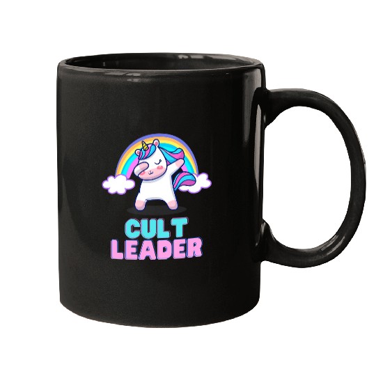 Unicorn Pet Cult Leader Cute Unicorn Dab Festival Club Mugs