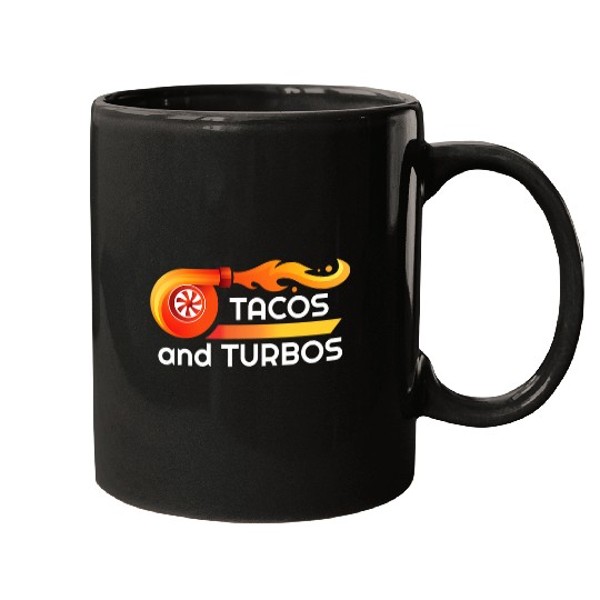 JDM Drift Car Tacos And Turbos Japanese Domestic Car Guy Mugs