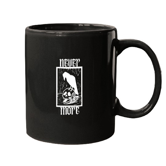 Book Fun Quote The Raven Nevermore Edgar Allen Poe Mugs
