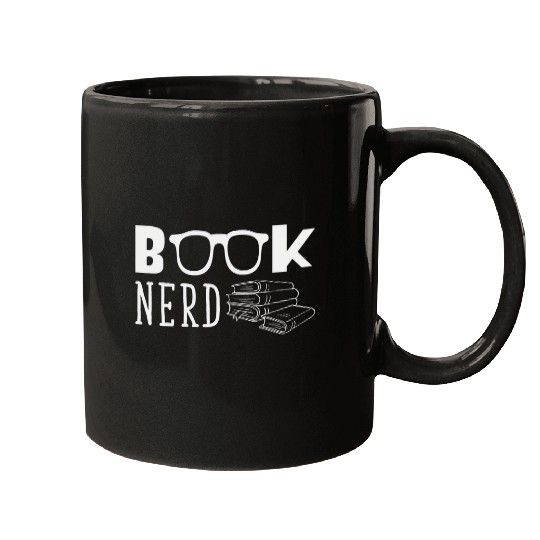 Book Fun Nerd Funny Literature Reading Fan Hobby Interest Love Mugs