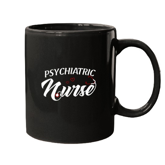 nurses Job Psychiatric nurses Week RN Mental Health Nursing School Psych 2 Mugs