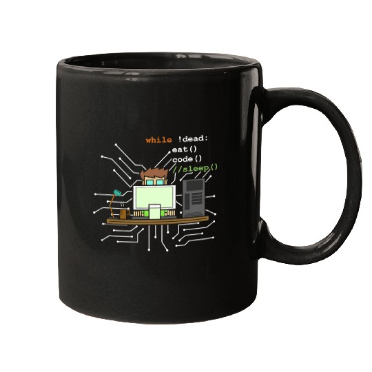 Python Pet Programmer Eat Code Sleep Mugs