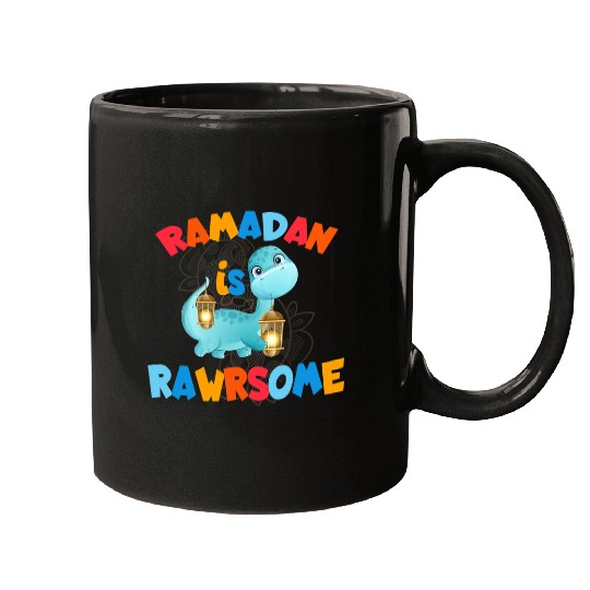 Dinosaur Pet Ramadan Is Rawrsome Ramadan Mubarak Mugs