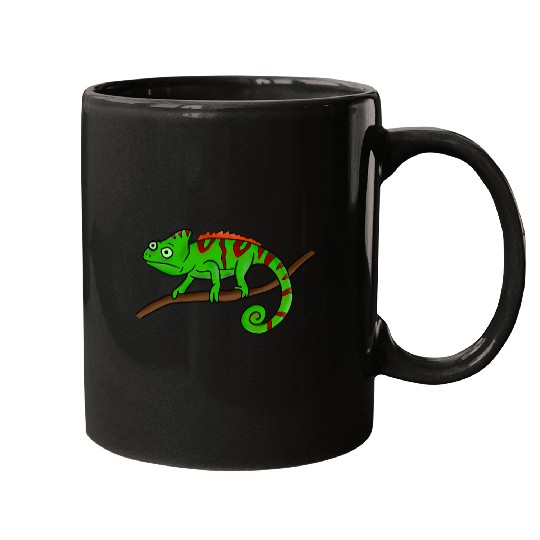 Chameleon Pet panthers Chameleon Design for Reptile and Chameleon Lover Mugs