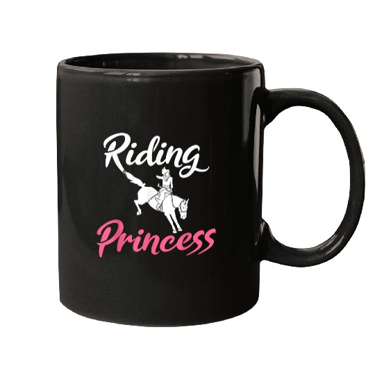 Horse Pet Riding Princess Horse Riding Mugs