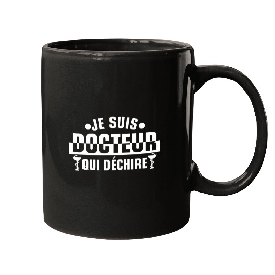 Je Suis Doctor Who Deschire Pour Un Doctorin Mugs