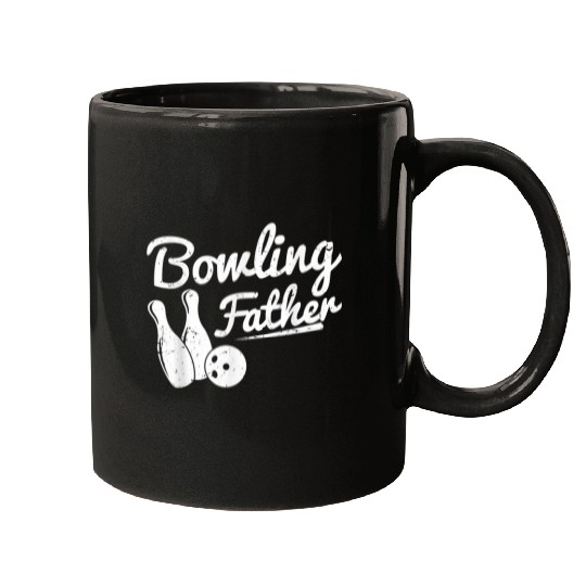 Sport Bowling Mens Bowlers Sport The Bowling Father Mugs