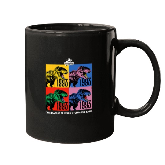 Dinosaur Pet Jurassic Park 30 Years Mugs