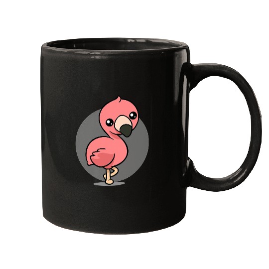 Flamingo Pet Animal Lovers Chibi Kawaii Zoo Animal5 Mugs
