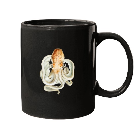Octopus Pet Creature Under the Sea Ocean Animal Marine Biologist Mugs