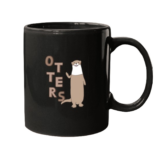 Otter Pet Otters Friends Otters Factory cute illustration Mugs
