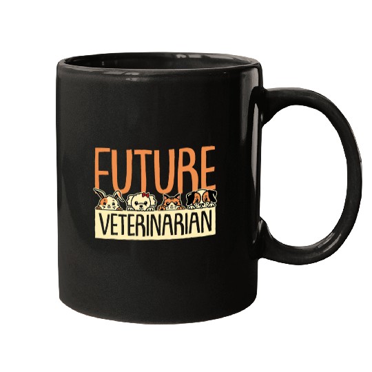 Veterinarian Job Future Veterinarian Future Veterinary Vet Tech Graduation Mugs