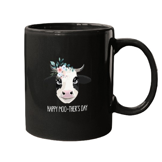 Cow Pet Happy Moothers Day Funny Mothers Day Cow Lovers 263 Mugs